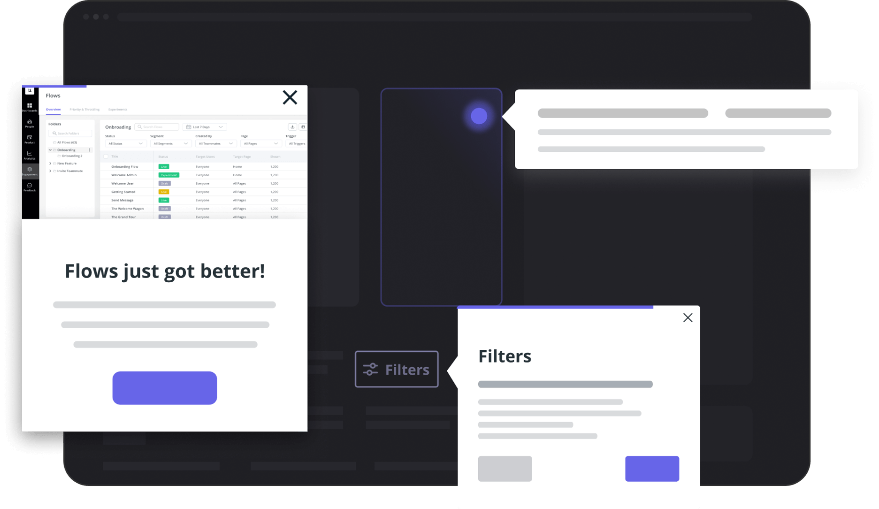 Product tour with tooltips