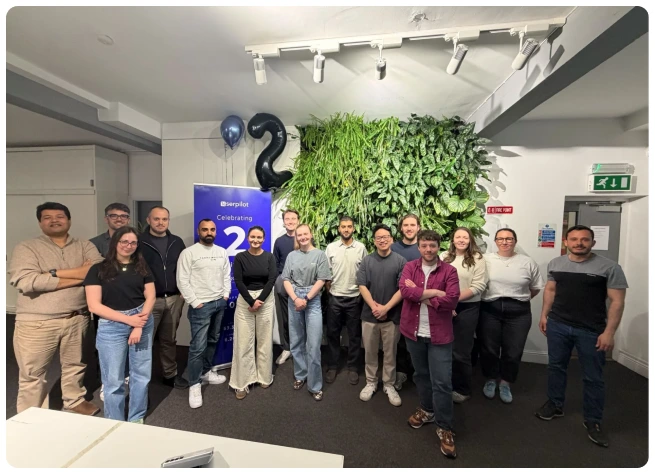 Userpilot team working together
