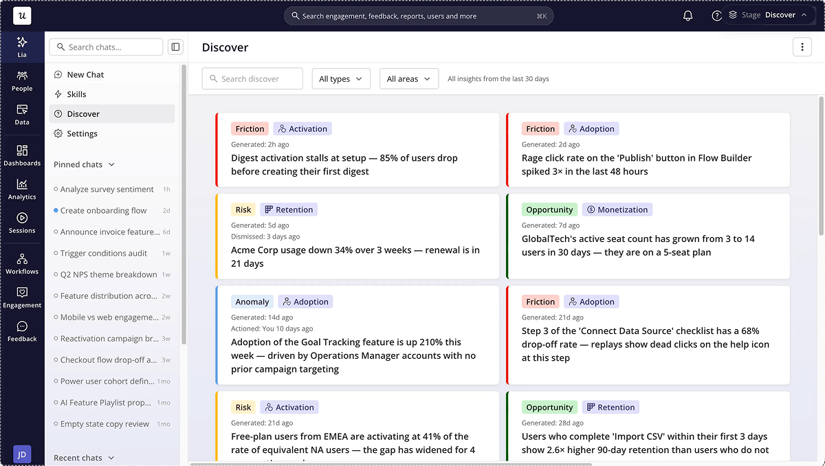 Lia — AI Agent by Userpilot