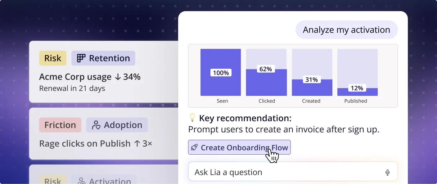 Userpilot Agent Lia