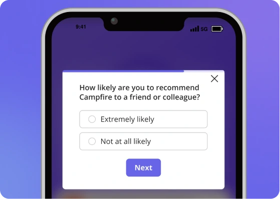 Mobile Surveys Userpilot