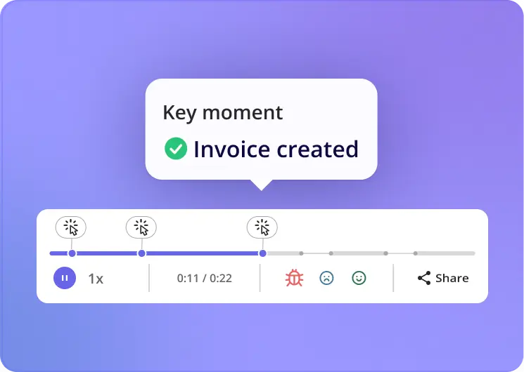 Key moments Userpilot