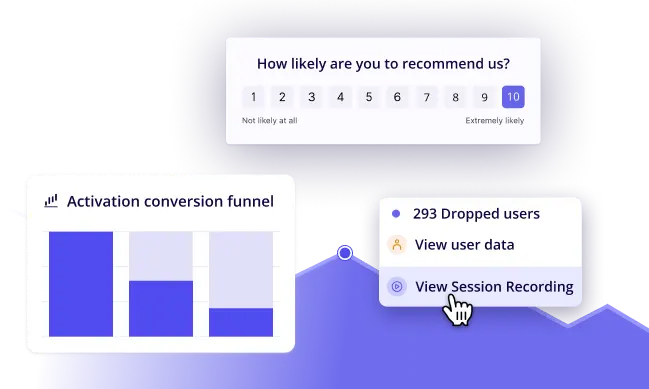 Userpilot user insights in action