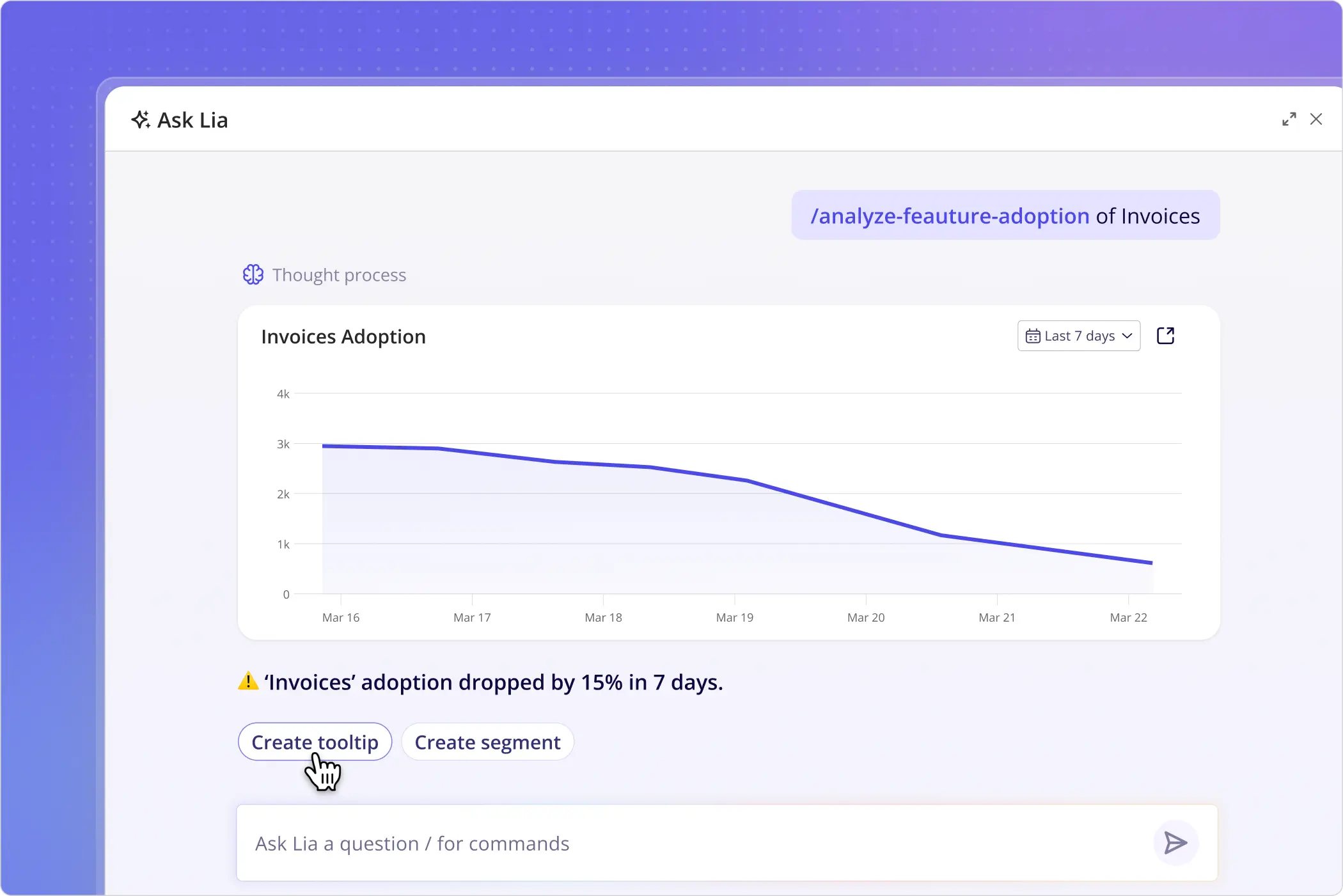 Lia for Product teams
