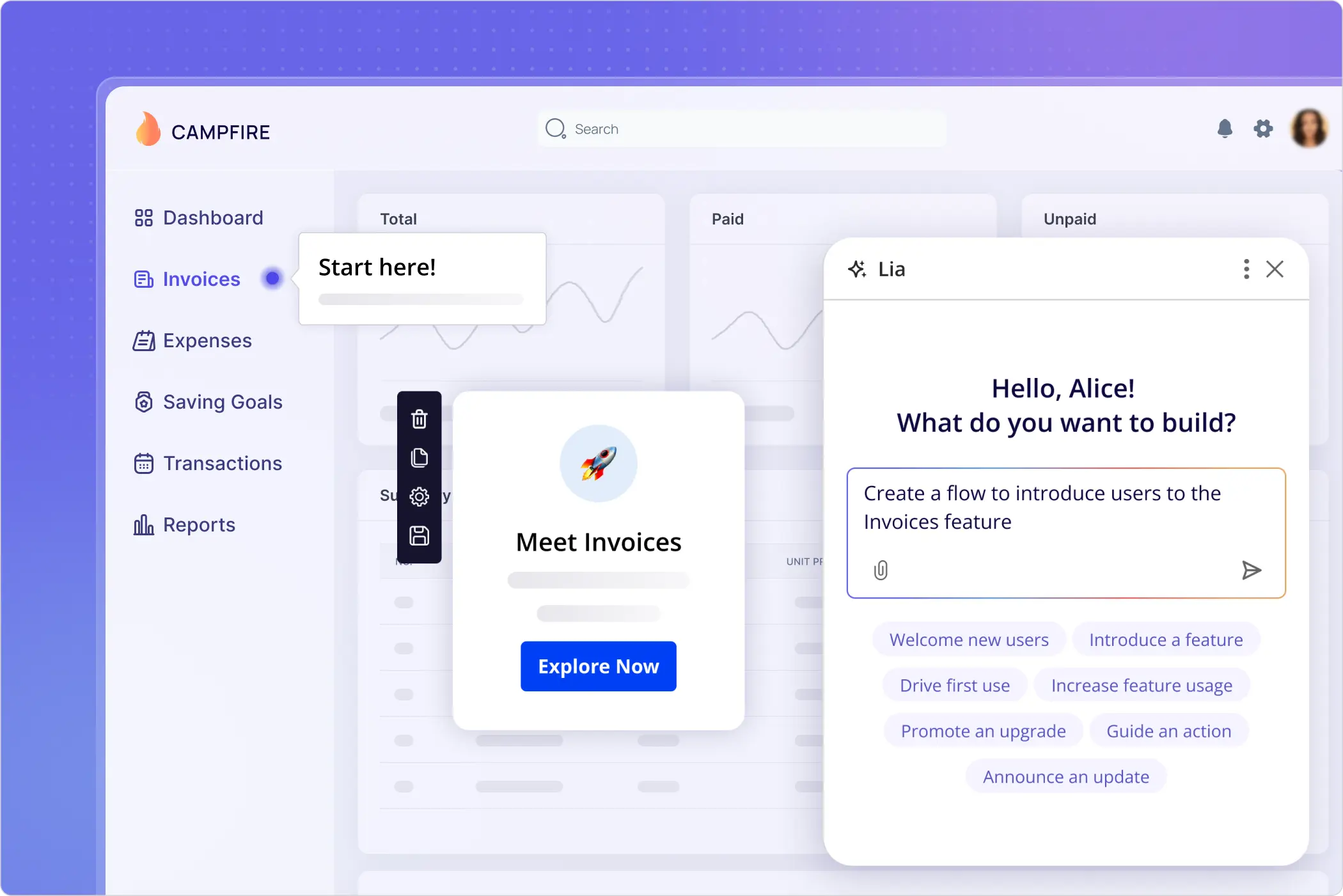 Lia for Marketing teams